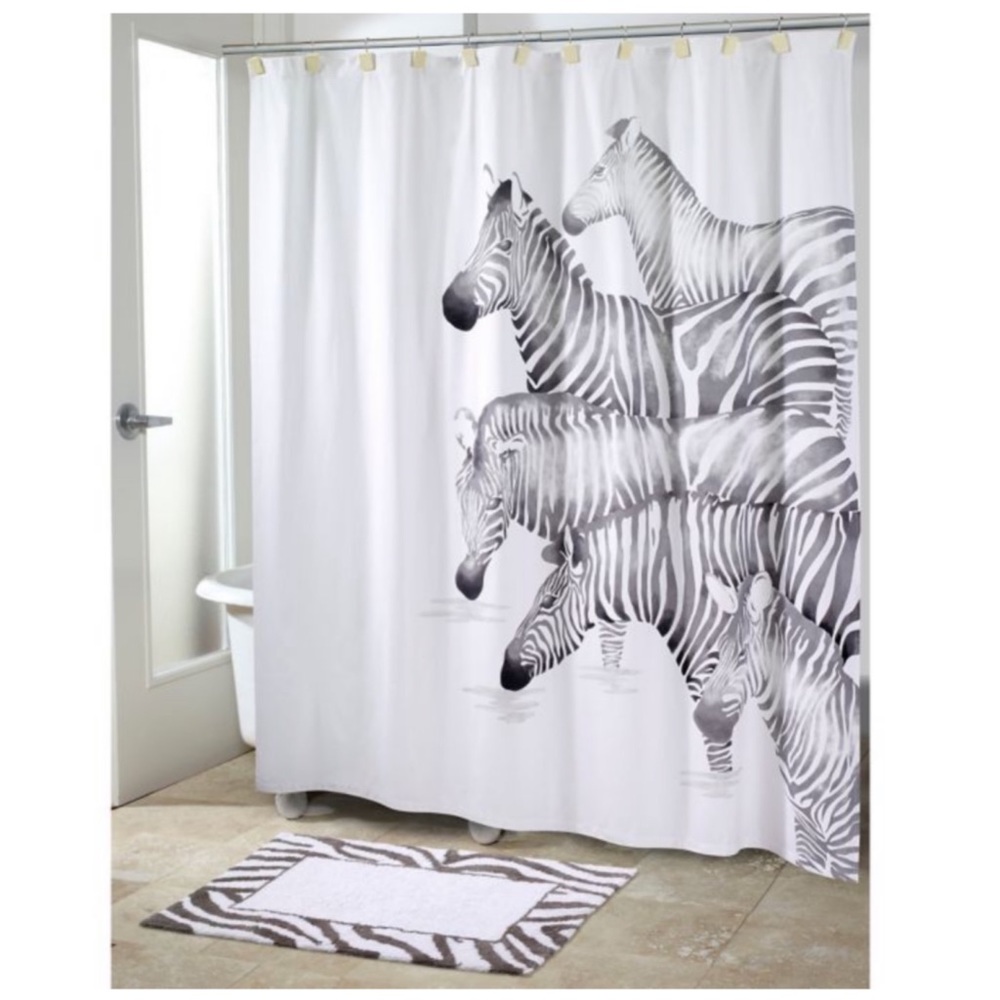 Gorgeous Zebra Shower Curtain